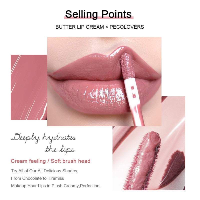 Waterproof Liquid Lipstick Vitamin E Makeup Set Lip Gloss Lip Plumper