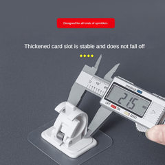 Telescopic Rod Hook Punch Door Curtain Shower Curtain Rod Brackets