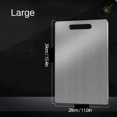 Stainless Steel Cutting Board Double Sided Chopping Board