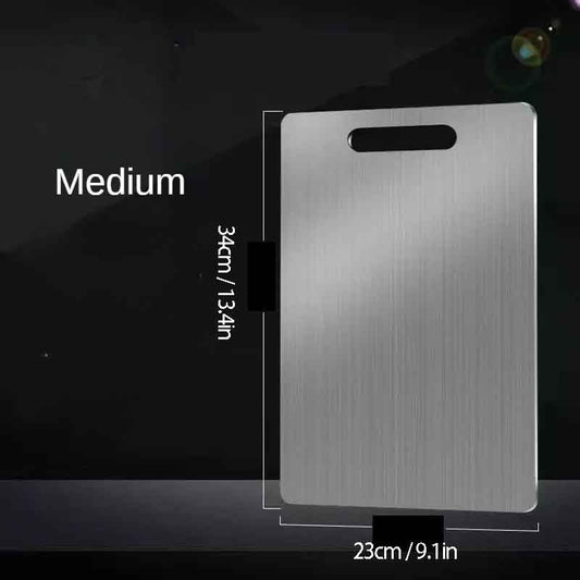 Stainless Steel Cutting Board Double Sided Chopping Board