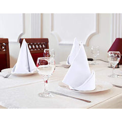 6pcs Cloth Napkins 50.8x50.8 Cm Washable & Reusable Table Dinner Napkins