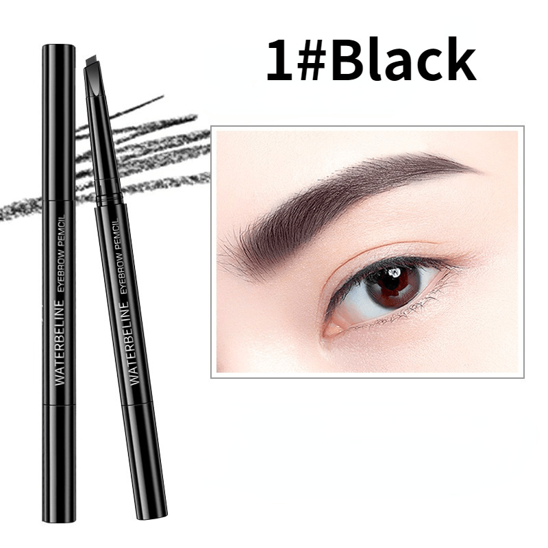 Waterproof Double Ended Eyebrow Pencil Long Lasting Eyeliner