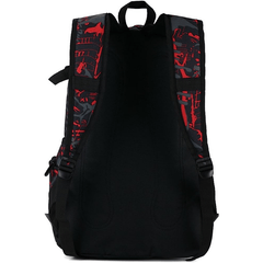School Backpack Lightweight Red Camouflage Bag