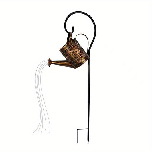 1pc Solar Outdoor Sprinkler Garden Decoration Waterfall Lights