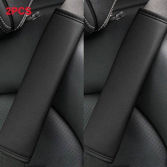 Car Seat Belt Cover Pore Pu Breathable Universal Auto Seat Belt Covers