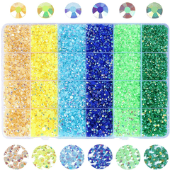3 3 4 5MM Flatback Rhinestones Jelly Rhinestones Non hotfix Resin Rhinestones