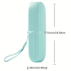 Portable Travel Toothbrush Toothpaste Holder Storage Box Bathroom Acc...