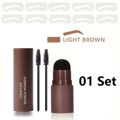 Easy Professional Brow Stamp Waterproof Eyebrow Stamp 2 in 1