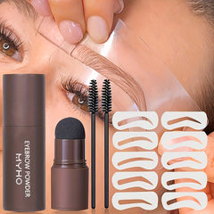 Easy Professional Brow Stamp Waterproof Eyebrow Stamp 2 in 1