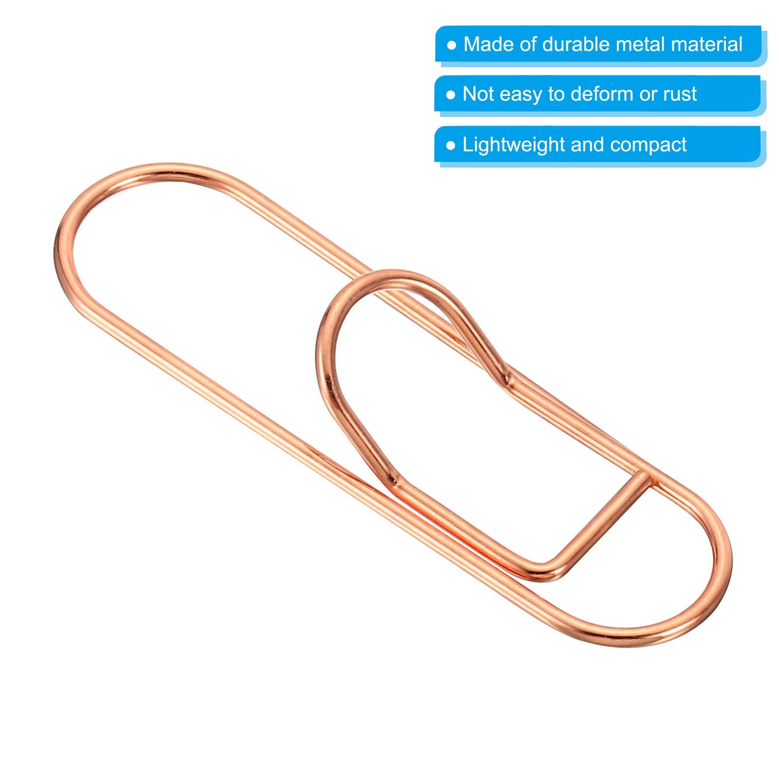 20pcs Paper Fix Clips Pen Holder Clip Pencil Clips Book Pin For Notebooks