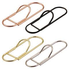 20pcs Paper Fix Clips Pen Holder Clip Pencil Clips Book Pin For Notebooks