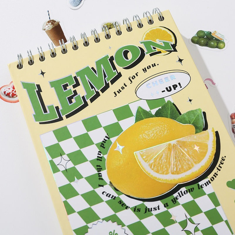 Vintage Fruit Series Coil Book Time Management Planner