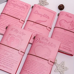 Romantic Leather Journal - Perfect Gift for Wife