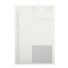 2pc Postgraduate Entrance Exam Daily Record & Check-in Schedule