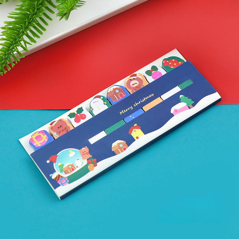 Christmas Cartoon Sticky Notes Student Stationery Decorations