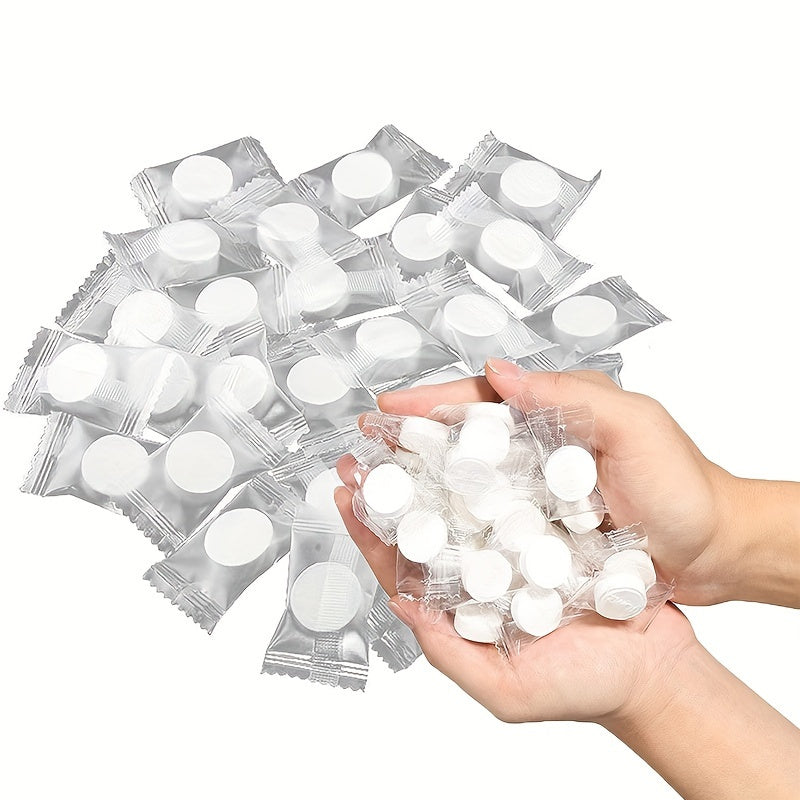 200pcs Compressed Towels Portable Mini Towel Disposable for Travel Camping