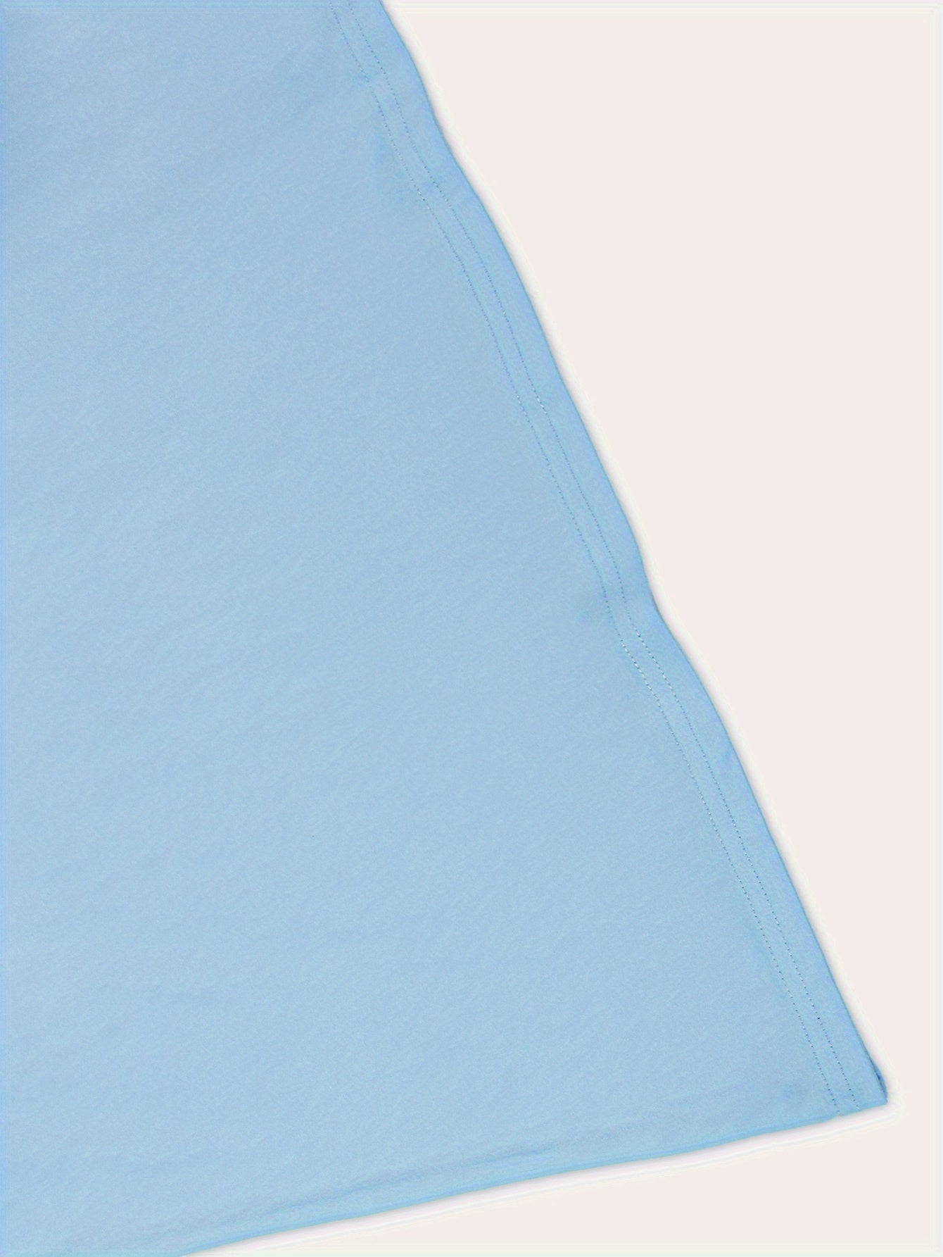 Cartoon Cat Print Long Sleeve Round Neck Nightdress