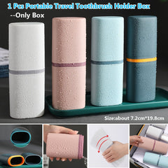 Portable Toothbrush Holder Box Travel Camping Toothbrush Toothpaste Storage