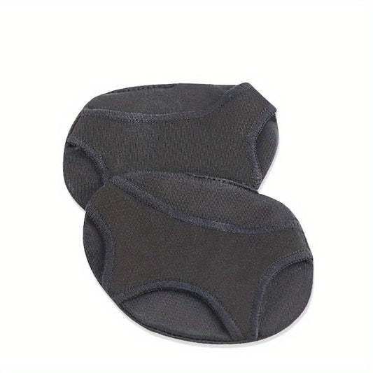 2 Pieces 3 Hole SEBS Cloth Forefoot Pad Women High Heels Half Size Pads