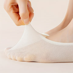 10 Pairs Women's Invisible Crew Socks Breathable Casual for High Heels