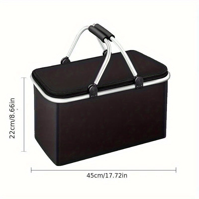 Insulated Cooler Bag Leak Proof Thermal Lunch Tote for Picnic Camping