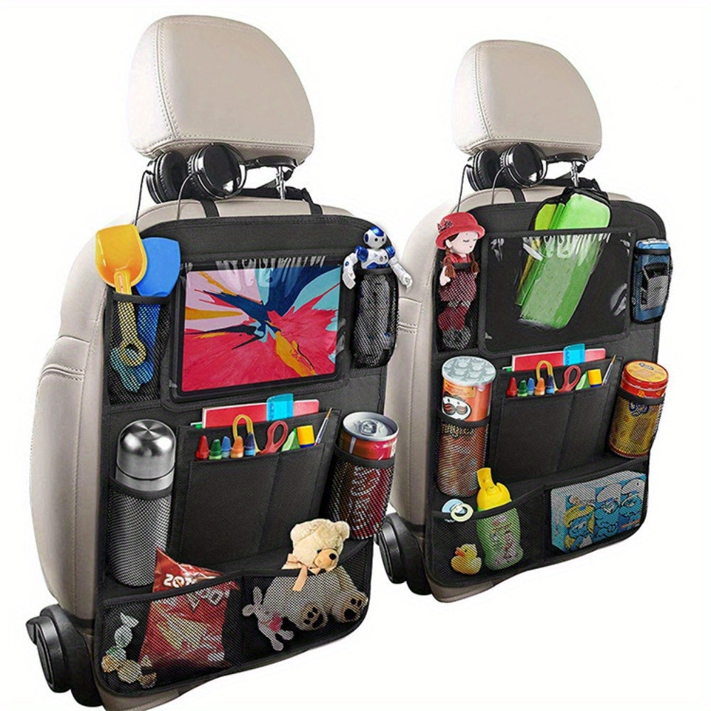 Car Seat Back Organizer for iPads Books Sundries Food and More