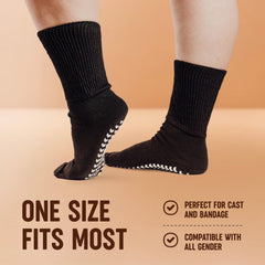 2 Pairs Extra Wide Diabetic Socks for Men Women Swollen Feet