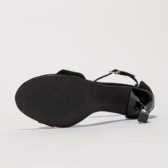 Women's Stiletto Heeled Sandals Buckle Strap Open Toe Heels