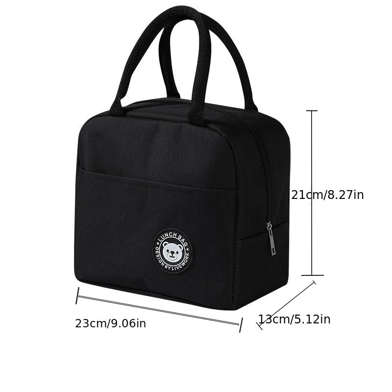 Insulated Lunch Bag Aluminum Foil Bag Portable Thickened Rice Bag