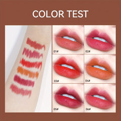 Velvet Portable Star Coffee Lipstick Set Mini Matte Lipstick