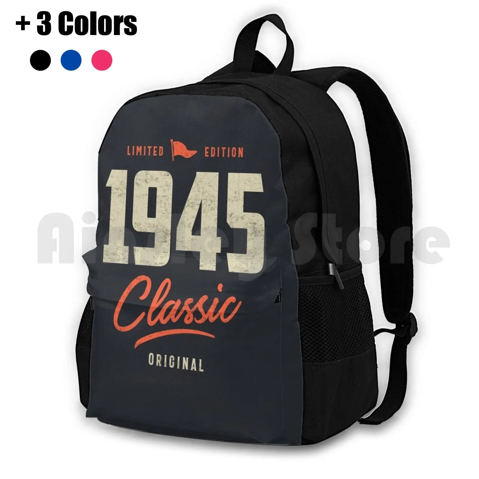 1945 Classic Birthday Gift Outdoor Hiking Backpack Waterproof Camping Travel