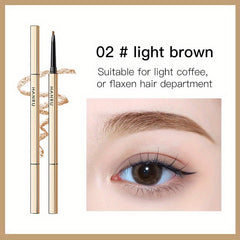 Waterproof Ultra Fine Eyebrow Pencil Clumping Natural Look Long Lasting