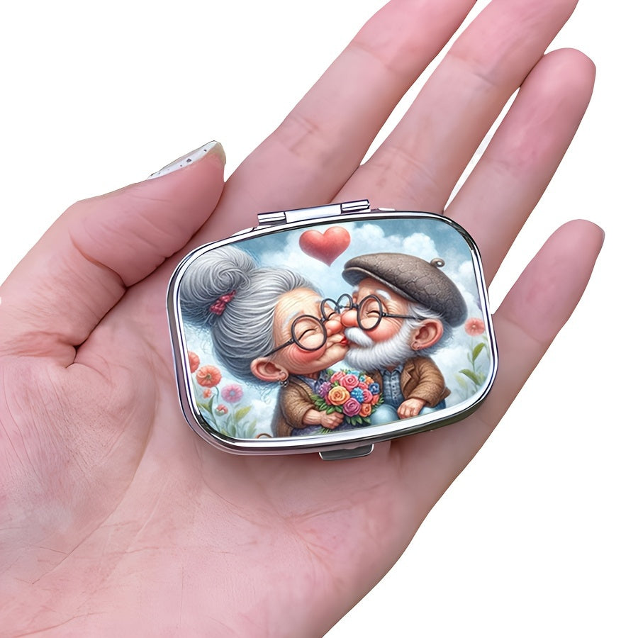 Decorative Pill Organizer for Elderly Couple
