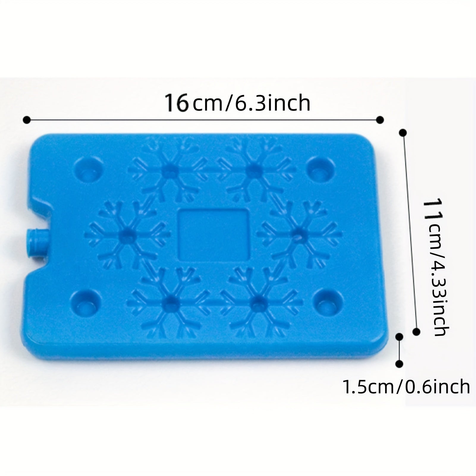 Reusable Insulated Ice Packs for Lunch Boxes Thin Durable Leak Proof