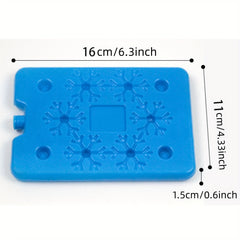 Reusable Insulated Ice Packs for Lunch Boxes Thin Durable Leak Proof