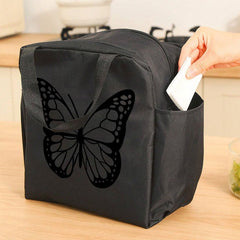 Leakproof Insulated Lunch Bag Butterfly Design