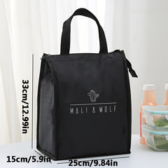Waterproof Thermal Tote Bento Bag for Outdoor Activities