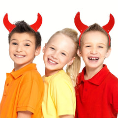 Devil Halloween Costume Headband & Pitchfork Set for Girls