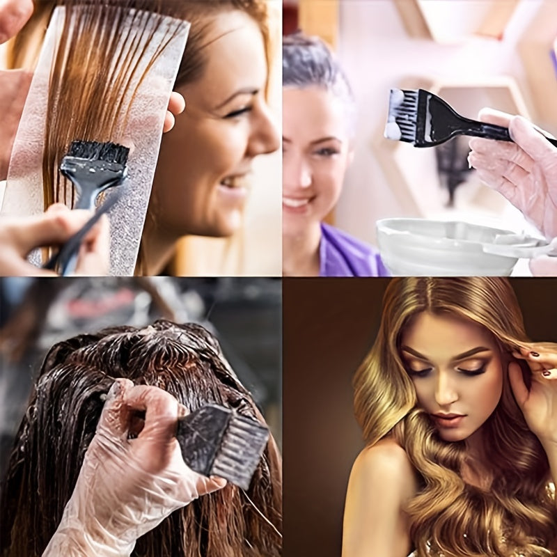 Hair Coloring Kit with Mixing Bowl and Salon Accessories