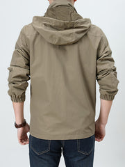 Men's Outdoor Hooded Jacket Sportswear