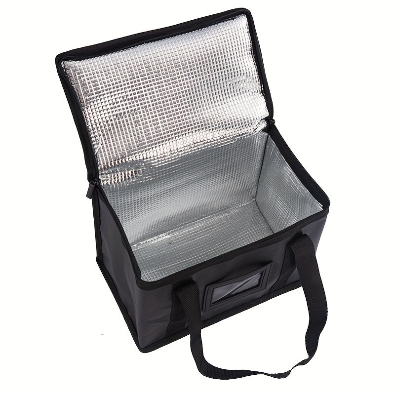 Insulated Cooler Bag Waterproof Thermal Tote for Food Pizza Takeaway