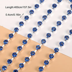 400cm Rhinestone Chain for Shoes & Clothing Decoration DIY Accessories