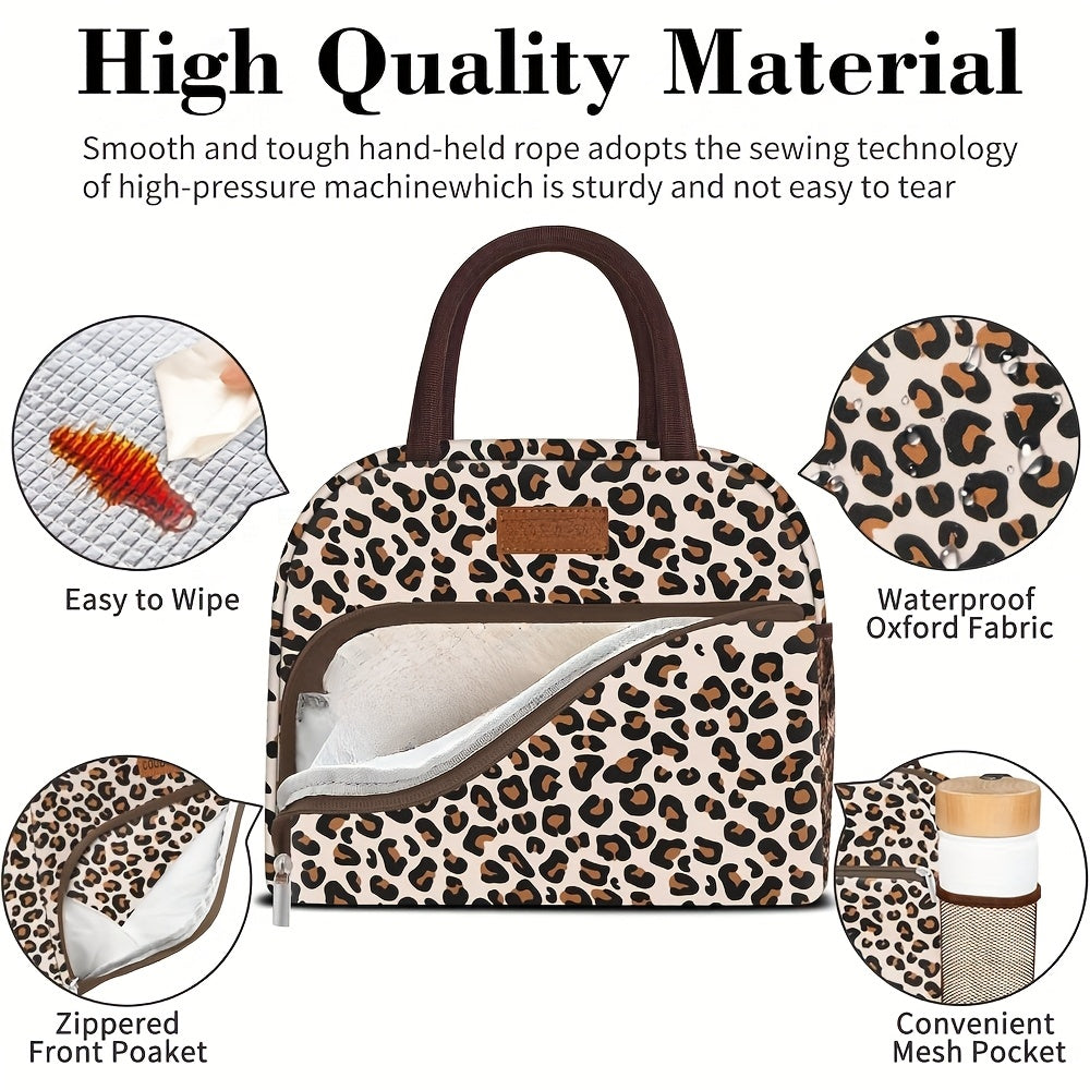 Women's Insulated Lunch Bag Leak Proof Reusable Lunch Box