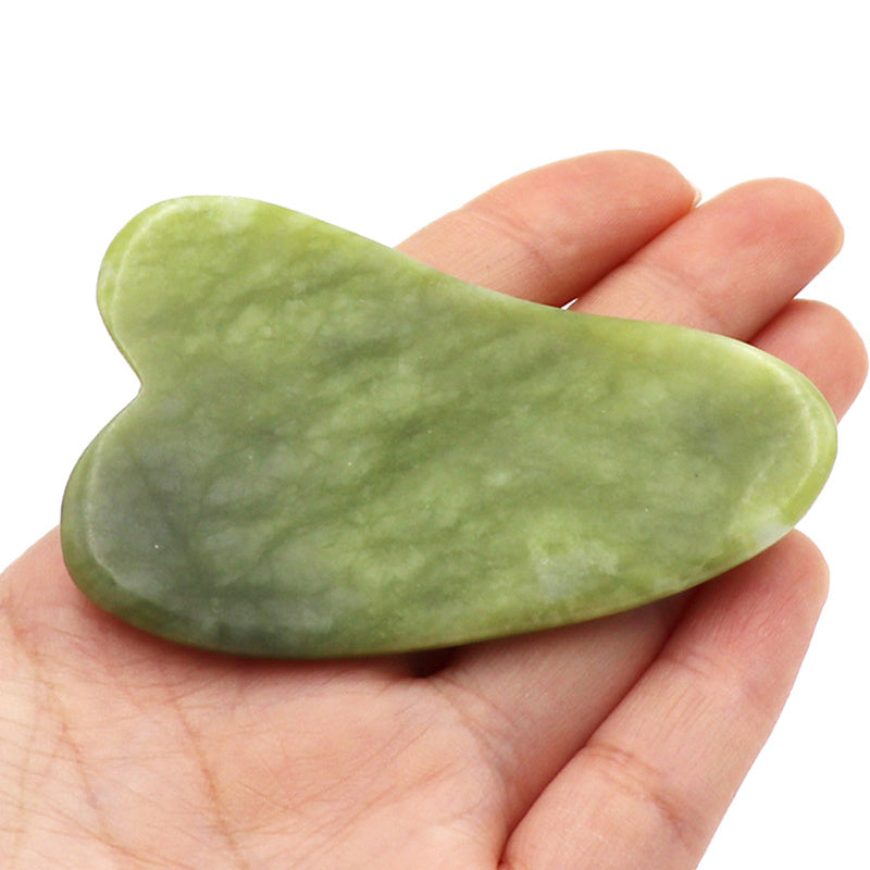 Jade Roller & Gua Sha Facial Massager for Face Eyes Neck and Body