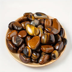 8pcs Raw Agate Crystal Gravel Flowerpot Decoration Stones