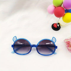 Cartoon Kitten Sunglasses for Kids, Sun Protection Accessory