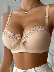 Women's Strapless Padded Underwire Bra