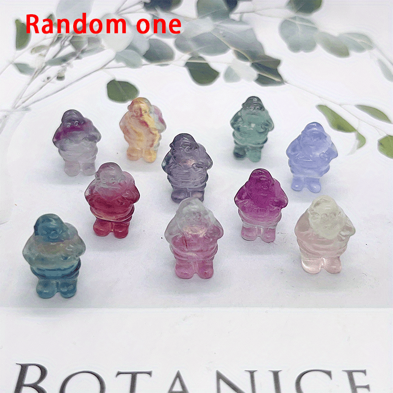 Colorful Transparent Mixed Style Cartoon Christmas Series Collection Ornaments