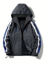 Men's Casual Zip Up Jacket Coat For Spring Fall