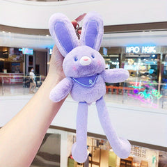 Rabbit Plush Toy Bag Key Chain Car Pendant